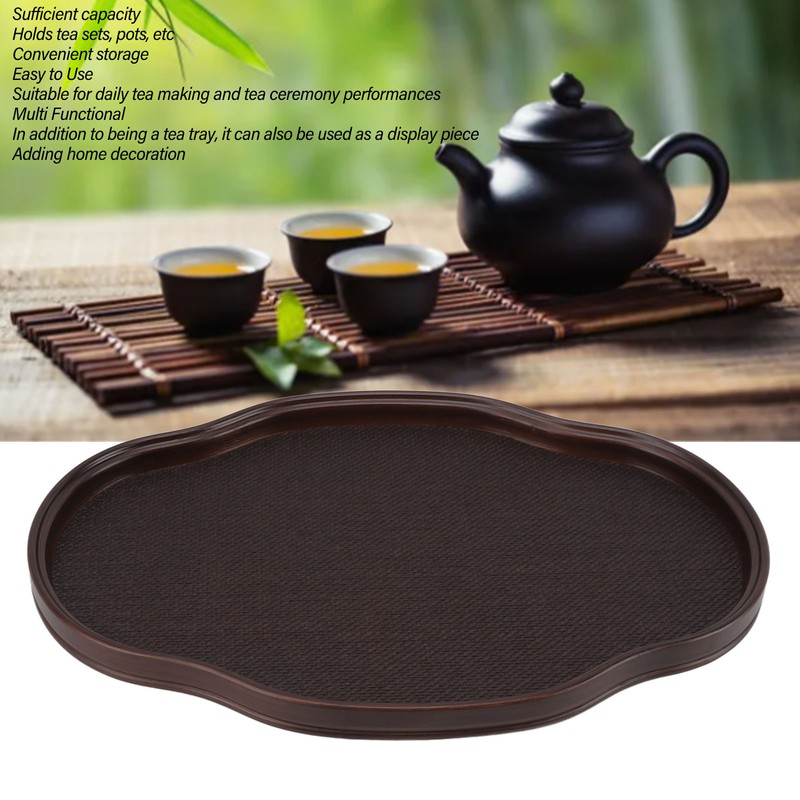 Tea Tray Retro Prevent Slip Minimalist Retro Japanese Style Food