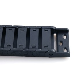 URBEST Cable Drag Chain, 15 x 40mm Towline Wire Carrier 1 M/ 3.3Ft Plastic Semi Enclosed Machine Tool (15x40mm)