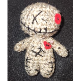 Handmade Little Voodoo Doll Crochet Amigurumi Handmade Adorable 4 Inch Plush