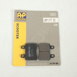 AP Racing Brake Pad for Peugeot 125 Elystar Scooter 2002 to 2014 Rear
