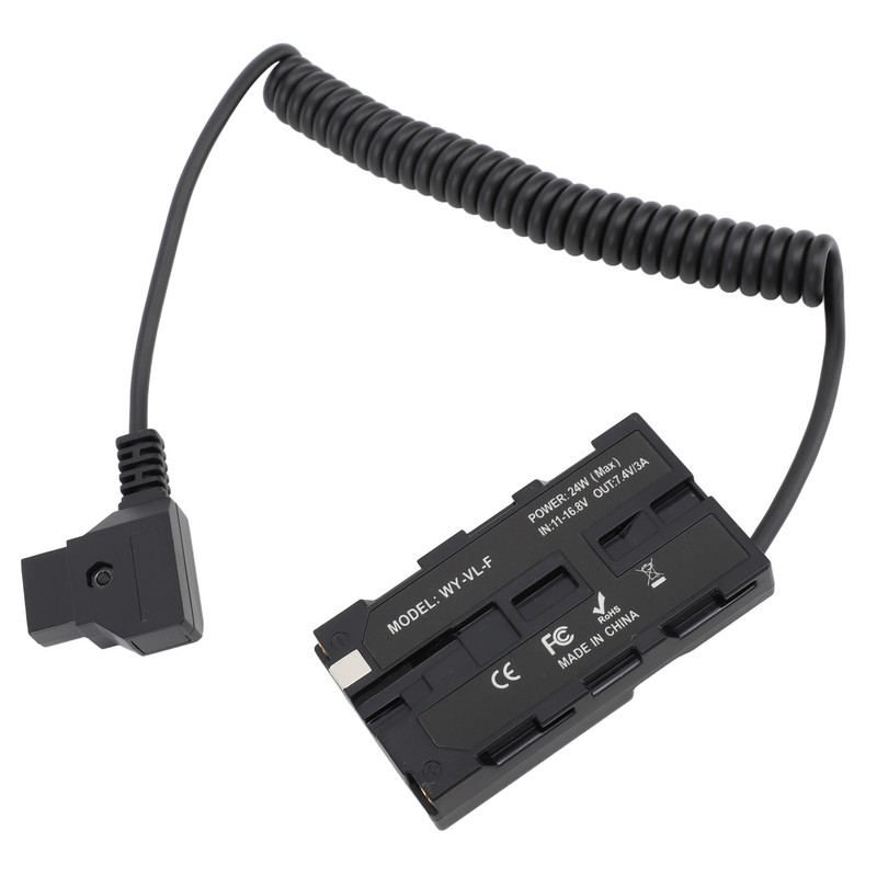 D Tap to NP F550 Dummy Battery 37‑100cm Cable High