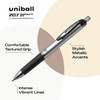 uniball 207 Impact Retractable Gel Pens, Bold Point (1.0mm), Black,