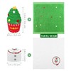 TOYANDONA 2pcs Christmas Bath Towels, Soft and Absorbent, Xmas Tree