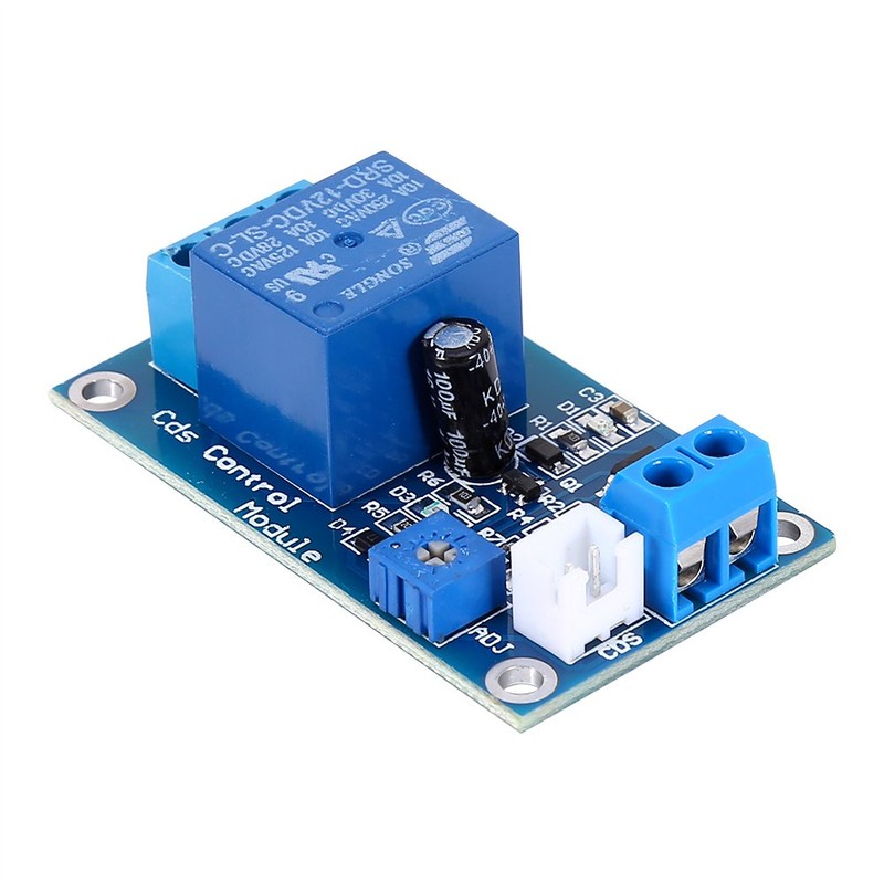12V Photoresistor Sensor Relay Module, Car Light Control Switch Photoresistor