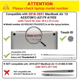 iNeseon MacBook Air Pro 11, 12, 13, 15 Case (TM), Ultra Slim, Plastic, Hard Case, navy blue