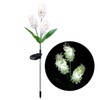 Outdoor Waterproof Solar Flower Battery Light Hyacinth for Garden, Balcony,