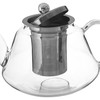 Premier Housewares High Borosilicate Teapot, with Strainer, 1200 ml,,,, 16