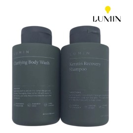 Shampoo Keratina+jabón Corporal Vegano Kit De Viaje X2 100ml