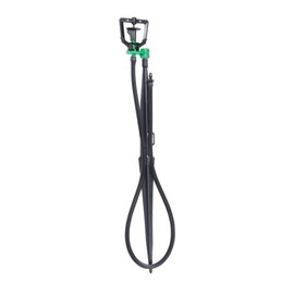 DIG 8855-1GB Sprinkler on Spike with Interchangable Heads Micro Sprayer, Black