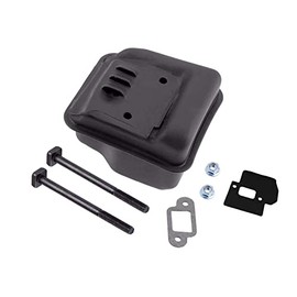 Wanotine Exhaust Muffler Kit 1123 140 0606 for Stihl 021 023 025 MS210 MS230 MS250 Chainsaws 1123 140 0609 (Includes Muffler Gasket, Cooling Plate, Bolts, Nuts)