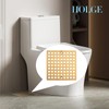 Holge Square Shower Drain Cover, 4 Inch, SUS304 Stainless Steel,