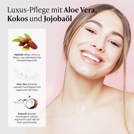 Active Luxe Premium Body Yogurt – After Sun Lotion mit Aloe Vera & Kokosöl – Feuchtigkeitsspendende Aftersun Pflege für Gesicht & Körper – Natürliche Skincare – 200ml