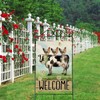 Welcome Spring Summer Farm Animals Large Decorative House Flag
