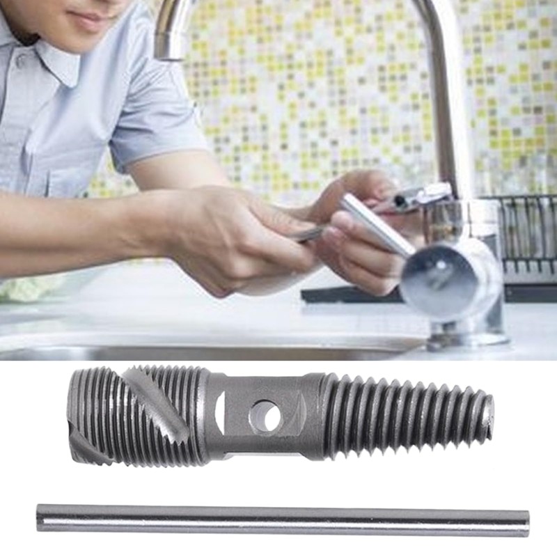 Screw Extractor - Water Pipe Maintenance Tool,1/2in 3/4 Inch Double