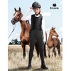 FitsT4 Sports Girls Horse Riding Pants Full Seat Silicone Kids