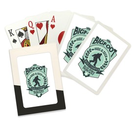 Lantern Press Blue Ridge Parkway, Bigfoot Hide and Seek, (52 Playing Cards, Poker Size Card Deck with Jokers)