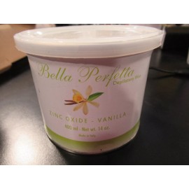 Bella Perfetta DEPILATORY  WAX- 14OZ/400ML ZINC OXIDE -VANILLA*NEW **(Set of 3)
