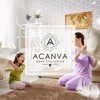 Acanva Decorative Square Throw Pillow Inserts Hypoallergenic Form Stuffer Cushion