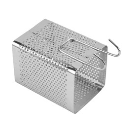 lurora2021 Cutlery Holder Stainless Steel Hanging Stainless Steel Drain Basket Chopsticks Utensils Drainer Cutlery Storage Cutlery Basket for Kitchen Chopsticks Fork Spoon 1 Piece (Single Grid)