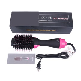 1200W Hot Air Comb 2 In1 ABS Multifunction Ion Technology Hair Dryer Brush for Home Dorm