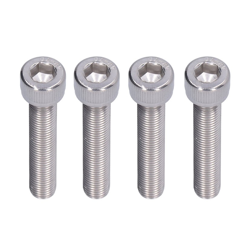 M10X1 25 Schraube M10 1,25 4Pcs Hex Bolt Socket Cap