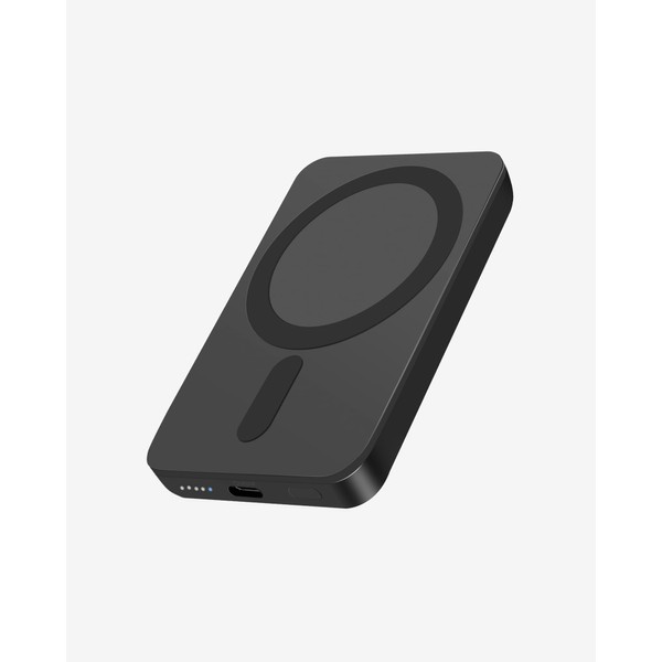 Miady Miady Mini MagSafe-Compatible Portable Charger, 5000mAh 5W Compact Magnetic