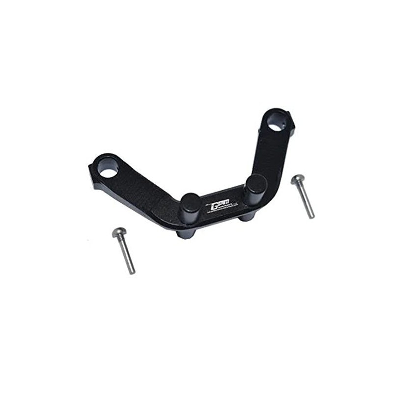 GPM Racing Aluminum Rear Body Post Stabilizer Black : 1/10