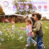 Bunny Bubble Machine, Children's Bubble Blowing Toy with Bubble Solution/8