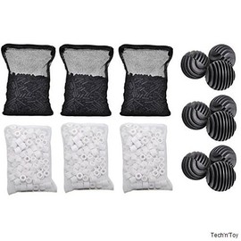 SunSun Canister Filter Media Set (Triple Pack)