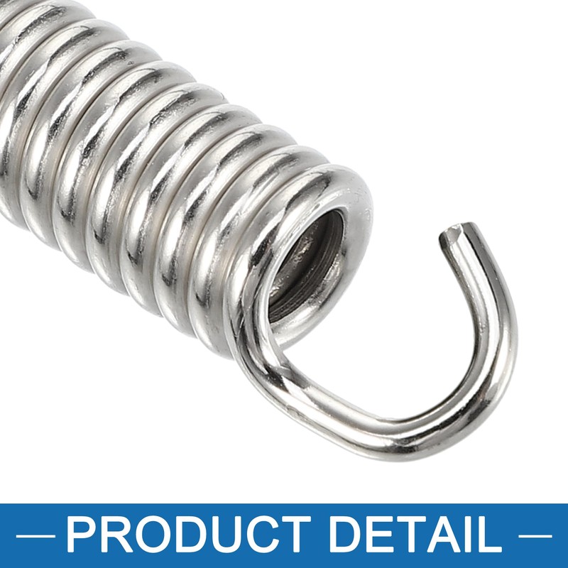 A ABSOPRO Motorcycle Muffler Exhaust Pipe Spring 43mm 1.69" (Set