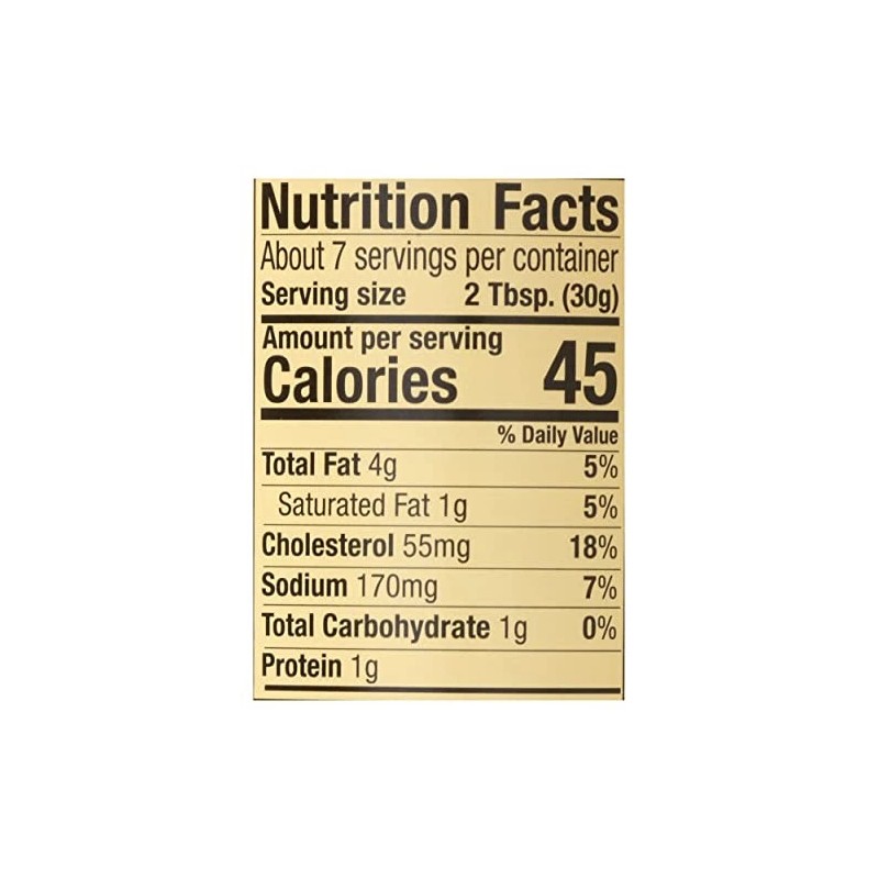 Reese Hollandaise Sauce Natural Ingredients 7.5 Ounce Pack of 1