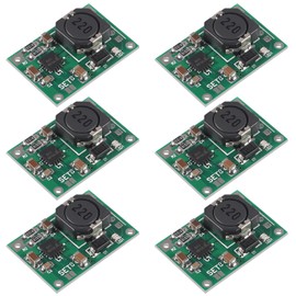 6Pcs TP5100 Charge Management Power Module 2A Charging Board Voltage Regulator Lithium Battery Charge Board Compatible with 4.2V 8.4V Single and Double Lithium Batteries