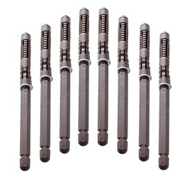 Schwebende Regalhalterungen – 8 Stück, strapazierfähig, unsichtbare Regalhalterungen mit Schrauben, DIY-Hardware, Jalousienstützen, Regale, 54 kg, Ø10 x 100 mm (8 Stück)