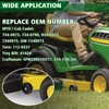 CheeMuii 4 Pack Mower Deck Gauge Wheels Kit 2 Pcs