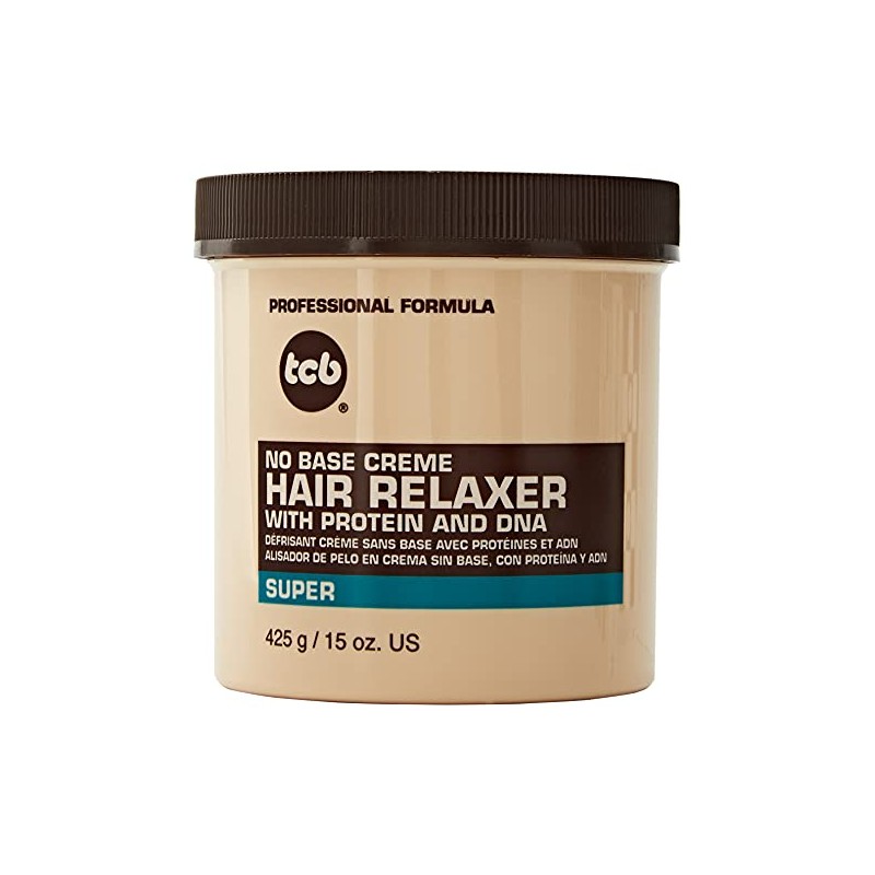 TCB No Base Creme Hair Relaxer with Protein and DNA