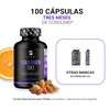 Biotina de 100 Cápsulas. Ingredientes naturales: Colágeno, Vitamina E y