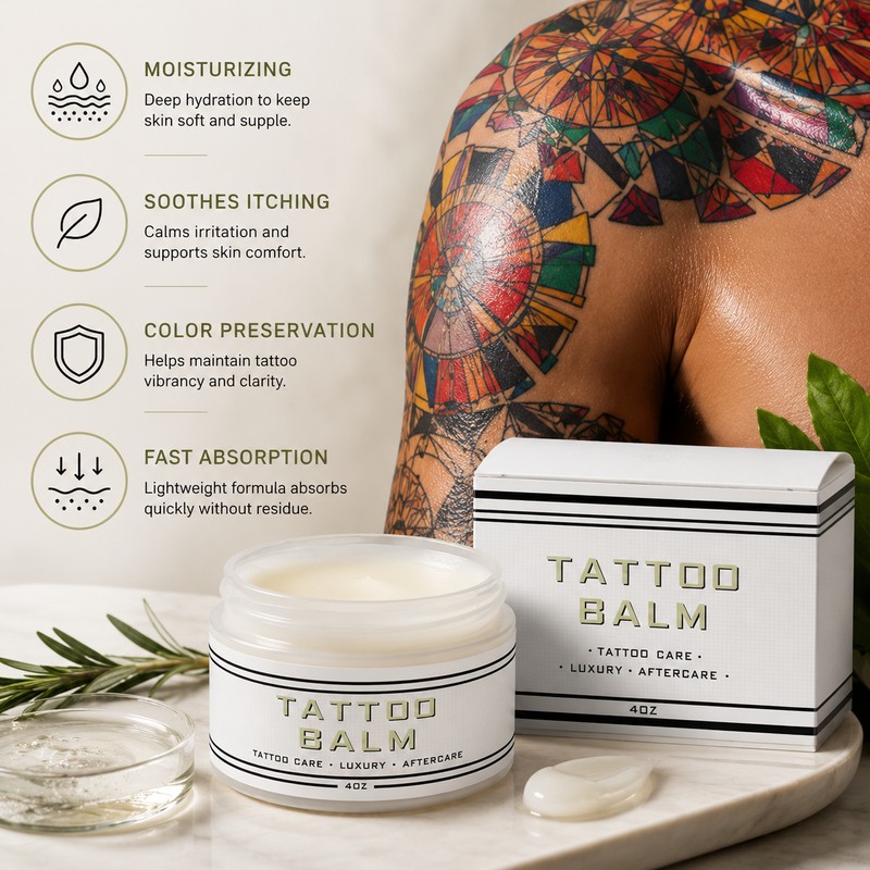 Tattoo Aftercare Moisturizing Gel for Body Art – Color Care