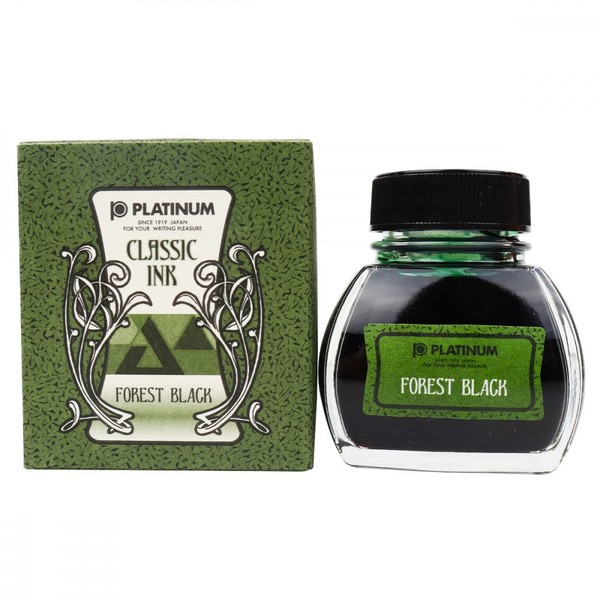 Platinum Classic Ink - 60ml bottle - Iron Gall (Forest Black)