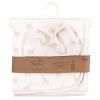 Touched by Nature Swaddle Blanket and Headband or Cap, Little