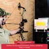 KHAMPA DIY Paper Tuning Archery Kit with 12 Paper Sheets-