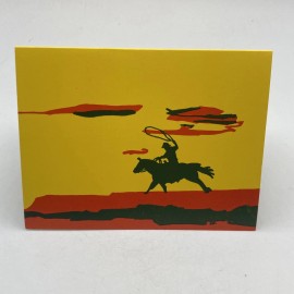 Birthday Card Vintage Rodeo Western Horse Theme - Rock, Scissors, Paper Co.