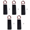 LampVPath (Pack of 5 Single 1AA Battery Holder with Cover