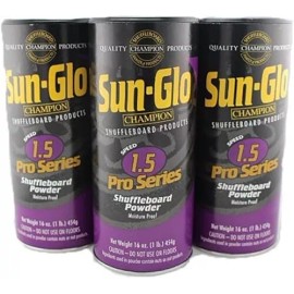 Sunglo Sun-Glo  #1 .5 Shuffleboard Wax - 3pk