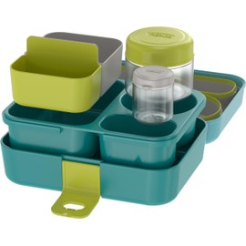 THERMOS Kids Freestyle Food Storage Lunch Kit, Blue