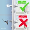 GALACE Door Handle Buffer [Pack of 8] - Transparent Door