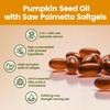 Pumpkin Seed Oil with Saw Palmetto – Cold Pressed, Pure
