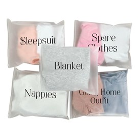 S STEEN x20 Hospital Maternity Organiser Bags | Baby Essentials for Newborn | New Born Baby Essentials | Maternity Hospital Bag | Labour Essentials | Baby Hospital Bag| Maternity Bag