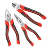 DNA Motoring Juego de Alicates 3 Piezas Linesman 6.5 Pulgadas