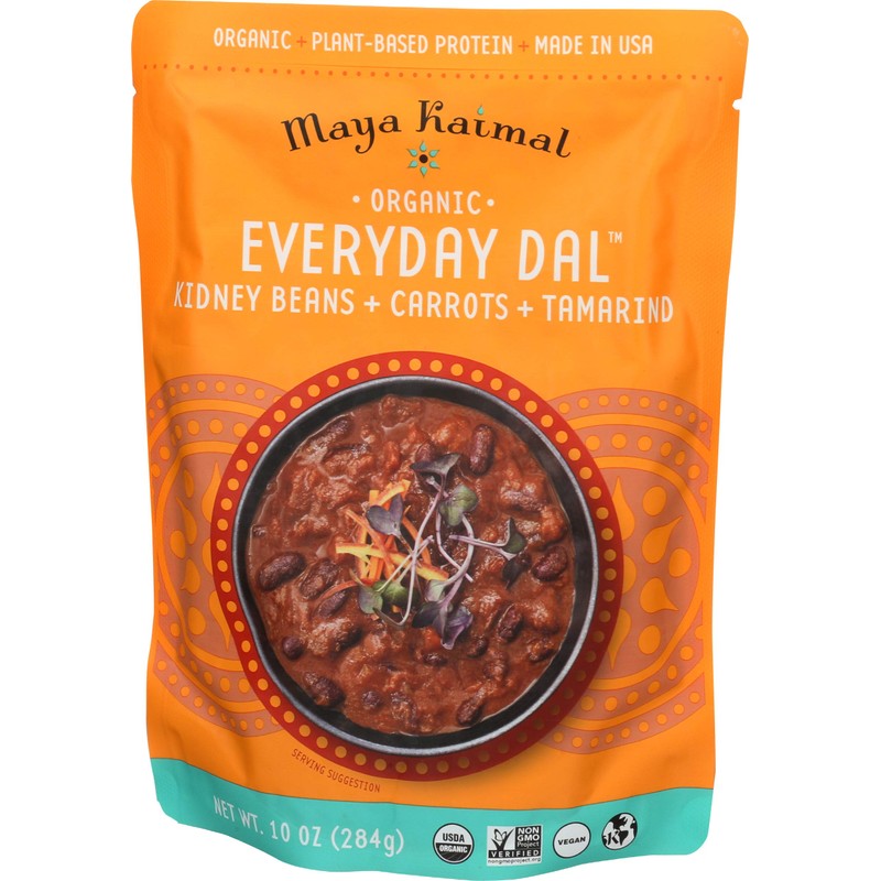 MAYA KAIMAL Organic Kidney Beans, Carrots & Tamarind Everyday Dal,