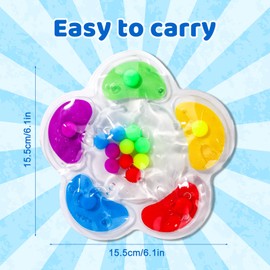 Color Sorting Sensory Toys, Fidget Toys Calming Toys Color Sorting Squishy Toys Color Matching Toys for Toddlers Kids